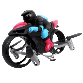 

Children Drone Remote Control Plane Toy Land-Air Dual Mode Motorcycle Quadcopter