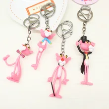 Новые продукты милая девочка милый мультфильм Розовая пантера кукла-брелок для ключей кулон пары креативный ключ аксессуары маленькие подарки