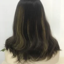 Alishevy европейские девственные волосы парики короткий парик с легкой волной еврейский парик кошерный парик лучшие Sheitels