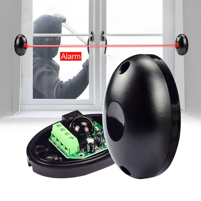 

Infrared Beam Sensor Waterproof External Positioning Alarm Detector Photoelectric Infrared Barrier Detector For Doors Gates