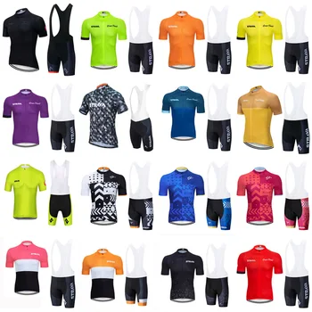 

Breathable Cycling short sleeves Jersey bib shorts Sets summer Pro Team Racing Bicycle Jersey men's Cycling clothing s20070734