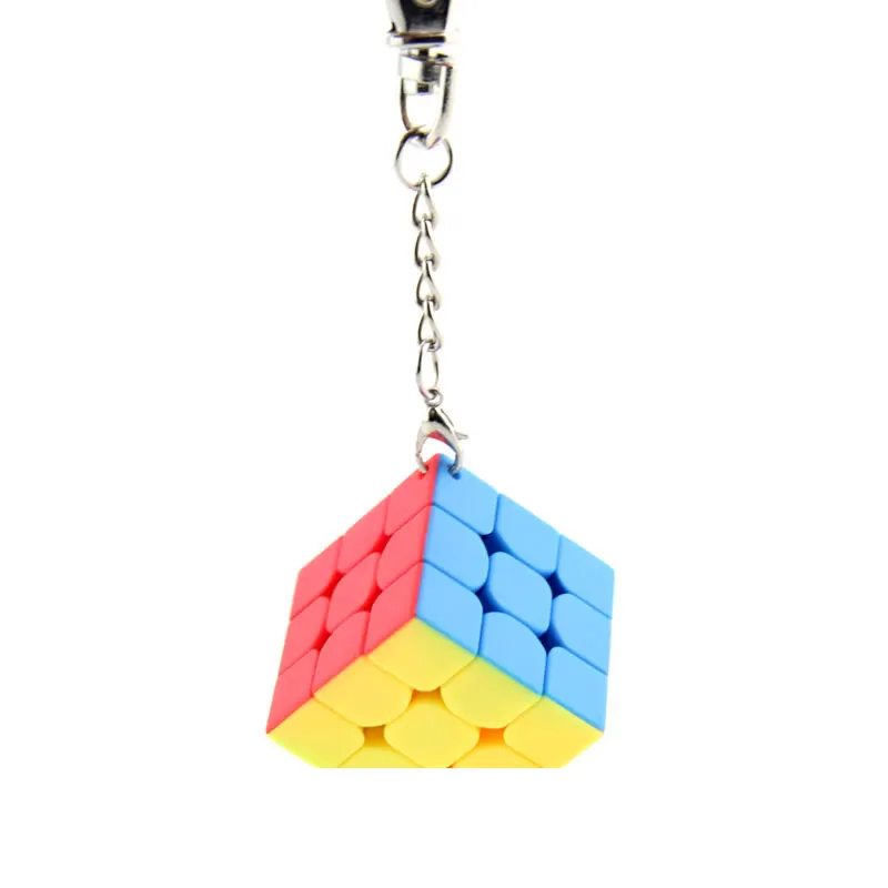 MoYu брелок мини 3x3x3 волшебный куб подвеска цепь Cubo Magico Профессиональный Нео скоростной куб головоломка антистресс Игрушки для мальчиков