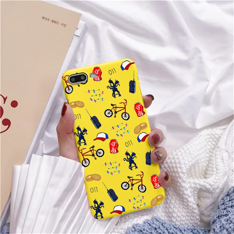 iphone 8 plus waterproof case Stranger things season 3 2019 phone case for iPhone X XR XS MAX 6 7 8 plus 5 5s 6s SE 11 Pro Max Matte Candy Silicone Coque case iphone 7 waterproof case