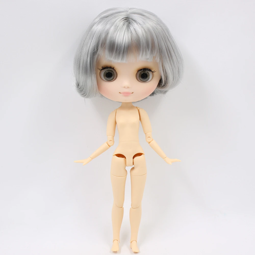 Middie Blythe Doll with Silver Hair, Tilting-Head & Custom Jointed Body 1