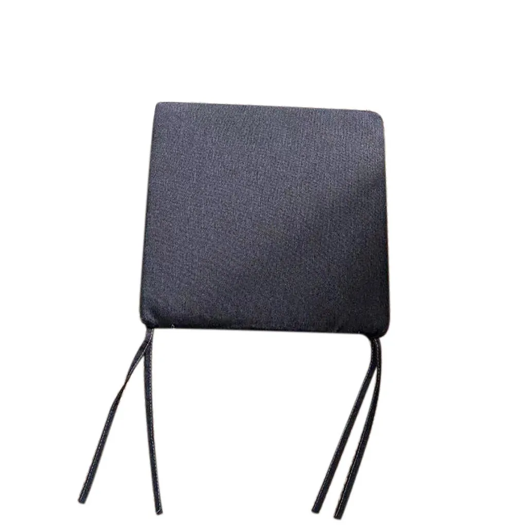 Японский моющийся сплошной цвет хлопок и из льна для стула Подушка Татами коврик 45x45 см