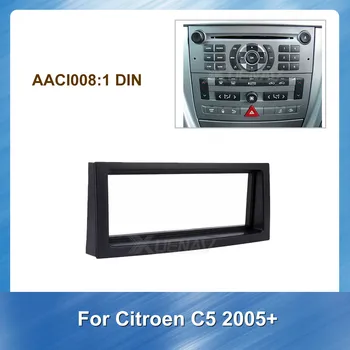

1 Din Car Radio Fascia for Citroen C5 2005+ Car Stereo Frame Panel Dash Mount Fitting Kit Installation DVD Frame Adapter Bazel