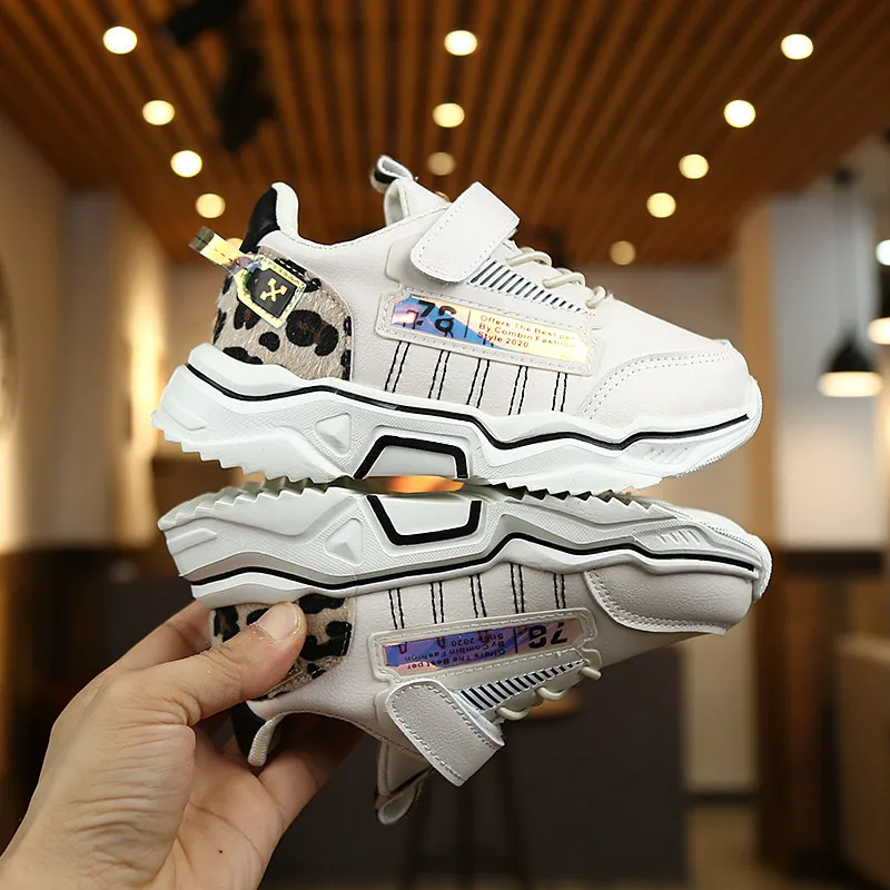

Spring And Autumn New Style BOY'S Athletic Shoes 2019 Girls Fresh Versatile Running Shoes Fashion Sneakers