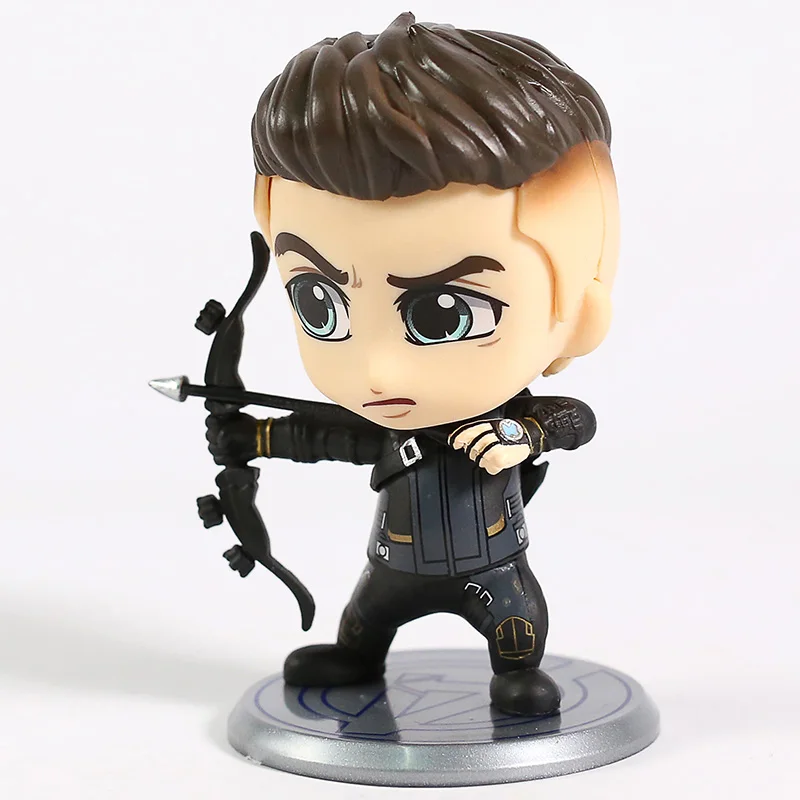 Мстители завершающей Доктор Стрэндж танос Hawkeye косплей детские ПВХ фигуркы игрушки раскачивающаяся голова куклы