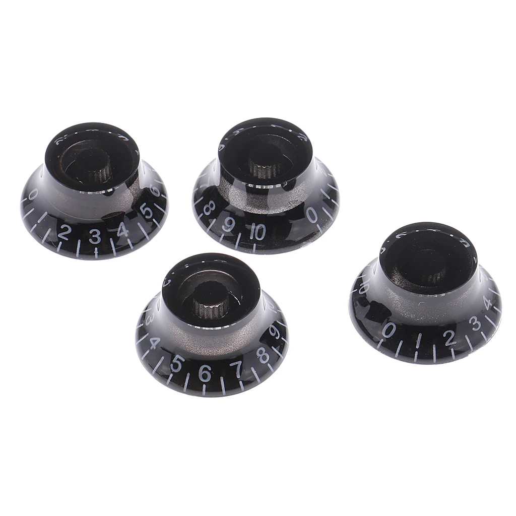 7pcs Acrylic Volume Tone Control Knobs for LP Electric Guitar Accessories