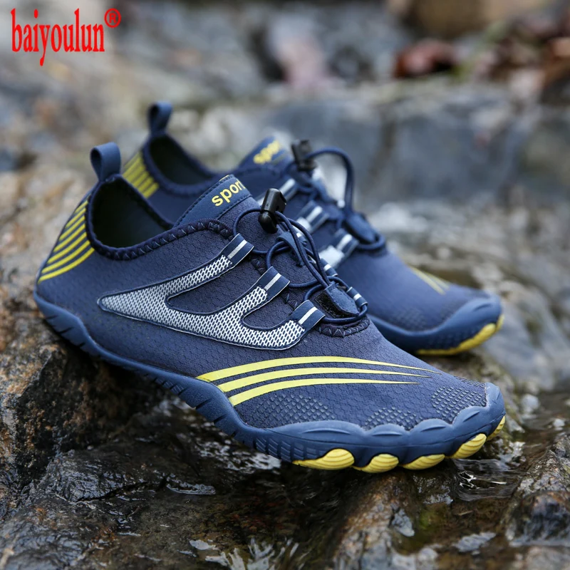 2021 Outdoor Unisex Water Sneakers Couple Summer Beach Aqua Wading Shoes Swimming Fishing Diving Skin Paste Soft Shoes 4