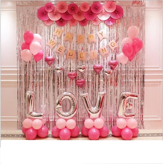 

88pcs package wedding balloons love party decorations