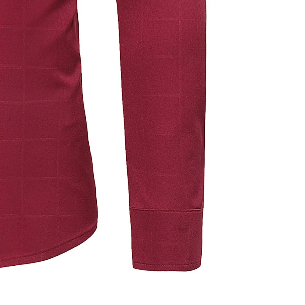 Camisa Masculina мужские рубашки, Тонкая Клетчатая Летняя Повседневная рубашка с длинным рукавом, Повседневная Блузка