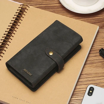 

iphone 6 Wallet Case Premium Leather Zipper Purse Detachable Magnetic Flip Case iPhone 6s Case with Credit Card Slots