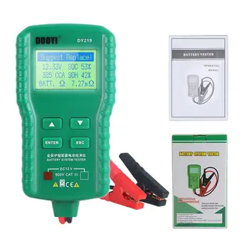 

2020 New 12V Car Battery Diagnostic Tool AH CCA Voltage Battery Load Analyzer Tester Auto