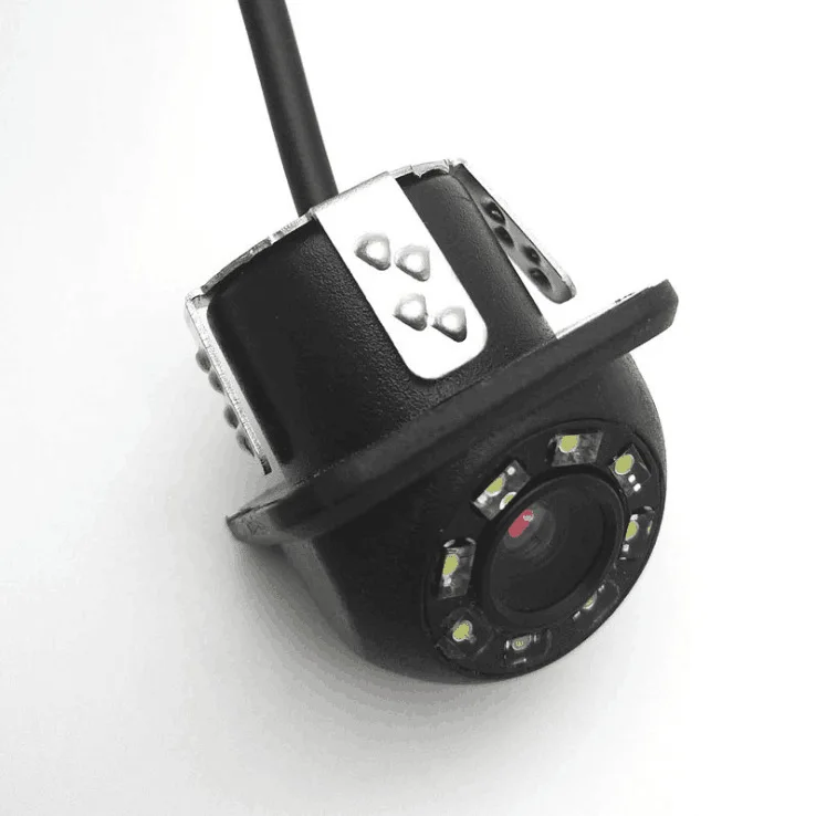 

8LED Lamp Webcam High-definition Waterproof Small Straw Hat Light Included Night Vision Universal Rear View Car Mounted Visual S