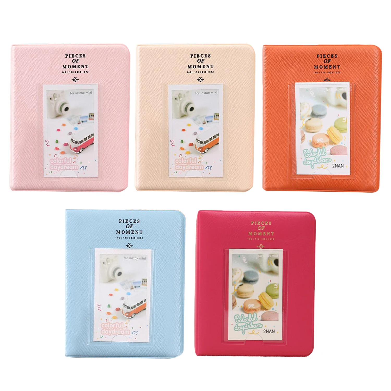 

Besegad 64 Pockets Mini Photo Album Book for Fuji Fujiflm Instax Mini 7s 8 8+ 9 25 26 50s Polaroid PIC-300 Z2300 Snap Touch