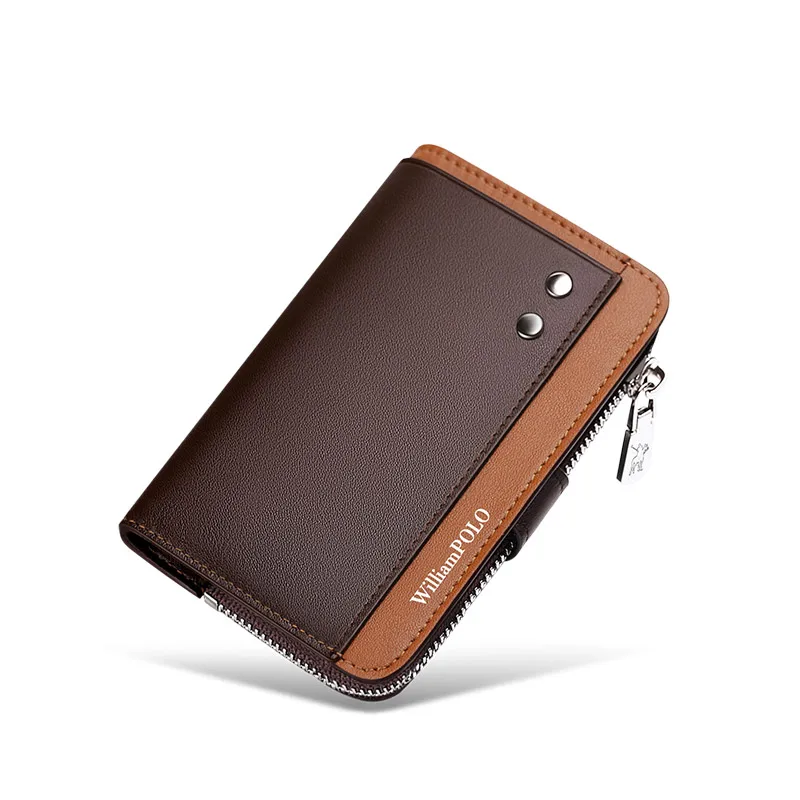 

Large-capacity leather key bag men's zipper men's car key bag leather multifunctional waist padlock key bag women