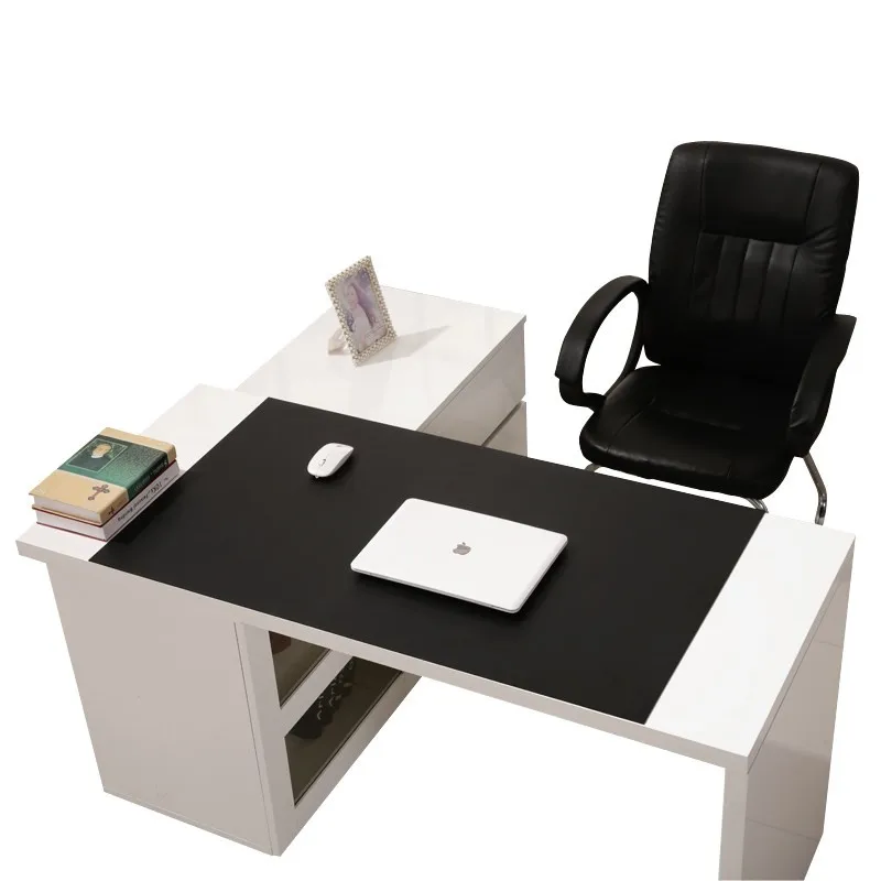Gaming Mousepad Black White Gamer Large Rubber Anti-Slip Keyboard Mouse Mats Carpet Computer Table Desk Mat