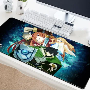 

Yuzuoan anime shield heroes list pattern mouse pad beautifully wrapped non-slip gaming keyboard pad office desk pad