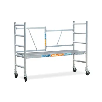 

Scaffold folding in aluminum EVO with platform