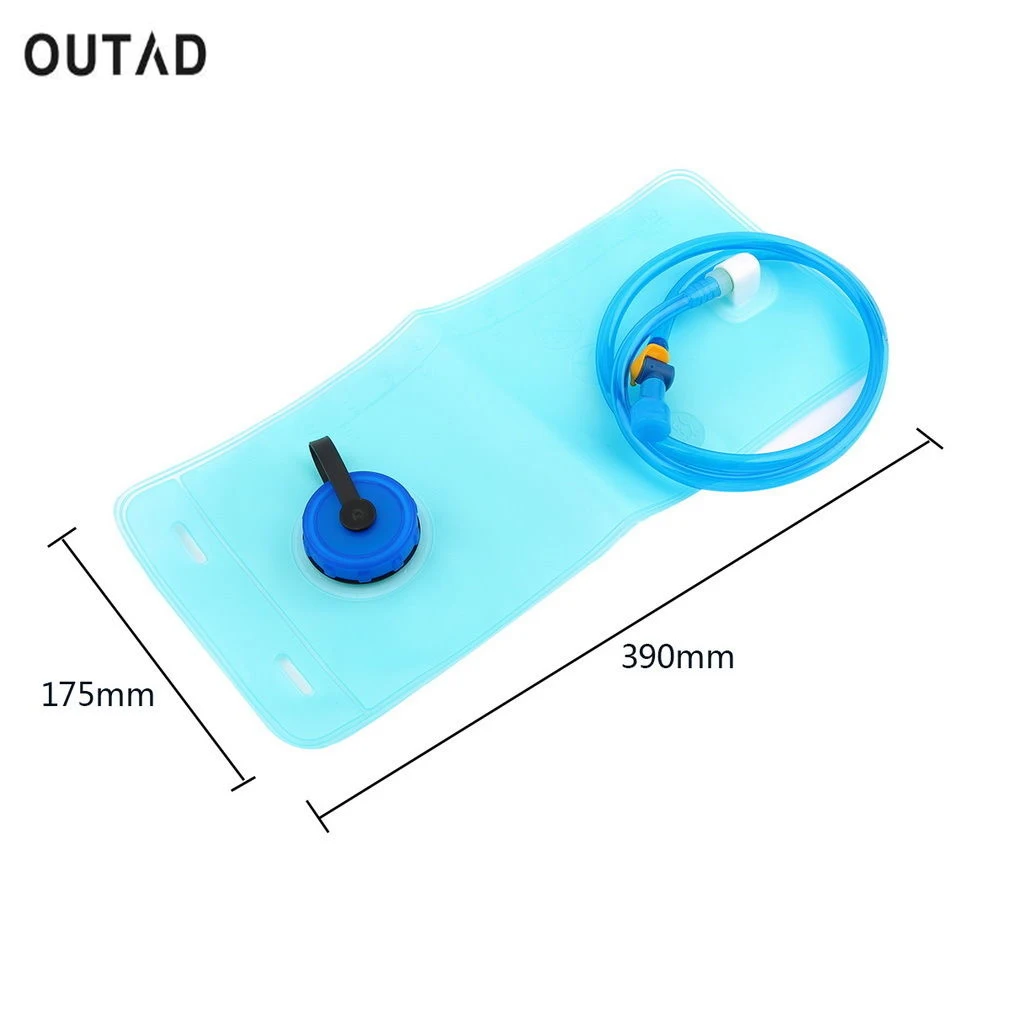 2L Portable Water Bladder Bag Bike Bicycle Cycling Camel Water Bag Hydration Bladder Backpacks Camping Hiking 3
