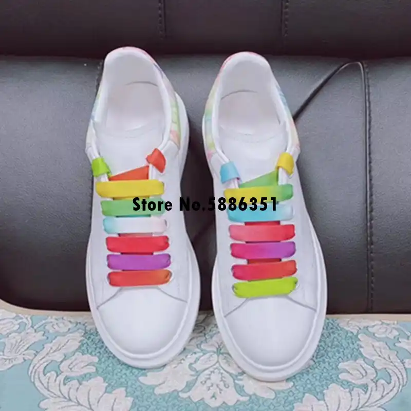 ladies rainbow trainers