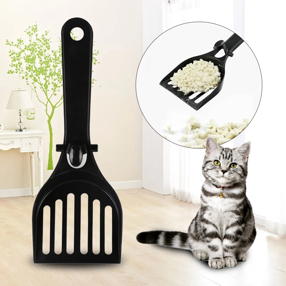 Cat Litter Scoop Водонепроницаемый EVA кошки подстилка для кошачьего наполнителя в форме головы кота нескользящий кошачий наполнитель коврик для домашнего животного кошачий наполнитель коврик для животных домашних животных двухслойный - Цвет: Cat Litter Scoop
