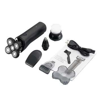 

4In1 Multifunction Hair Clipper Professional Hair Trimmer for Men Five Blade Electric Beard Trimmer Haircut Machine