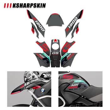 

Front body waterproof decal motorcycle fairing sticker packaging super sticky kit for BMW R1200GS R1200 GS ADV 2004-2007