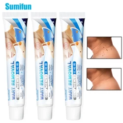 3pcs Sumifun Wart Cream Skin Tag Remover Micro Flat Warts Treatment Antibacterial Ointment Herbal Extract Plaster Skin Care