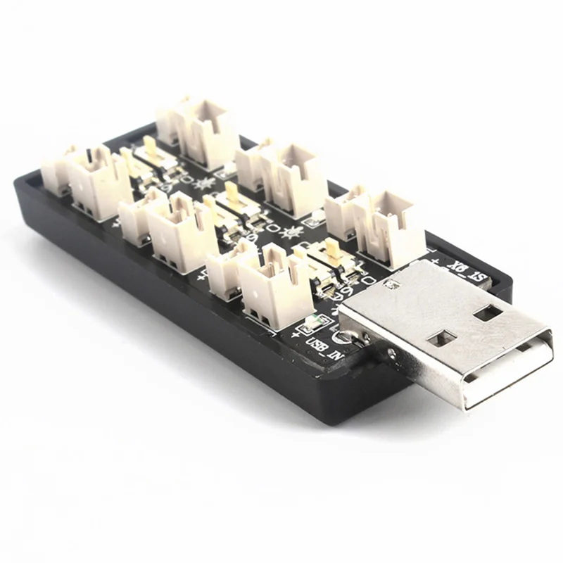 6CH USB 3,8 V 1S LiPo зарядное устройство аккумулятора зарядка плата радиоуправляемая принадлежность с интерфейсом USB 4,35 V USB зарядное устройство RC часть для Helico