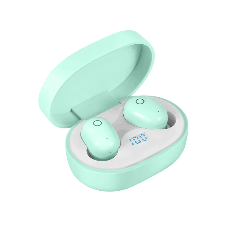 DT-8 TWS, беспроводные Bluetooth наушники, светодиодный дисплей, сенсорный TWS, беспроводные наушники с внешним аккумулятором, гарнитура с микрофоном, Bluetooth 5,0
