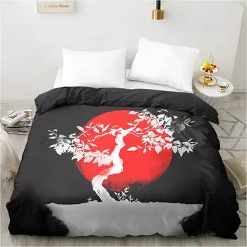 

3D Printed Custom Design Duvet Cover Quilt Comforter Blanket Case Covers Bedding Set Abstract Root Gray 200*220 Home Textile