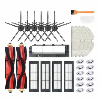 

31Pcs Replace for Roborock Vacuum Cleaner Parts Arm Side Brushes Filters Main Brushes Rags Water Cores Brush Main Brushes Cover