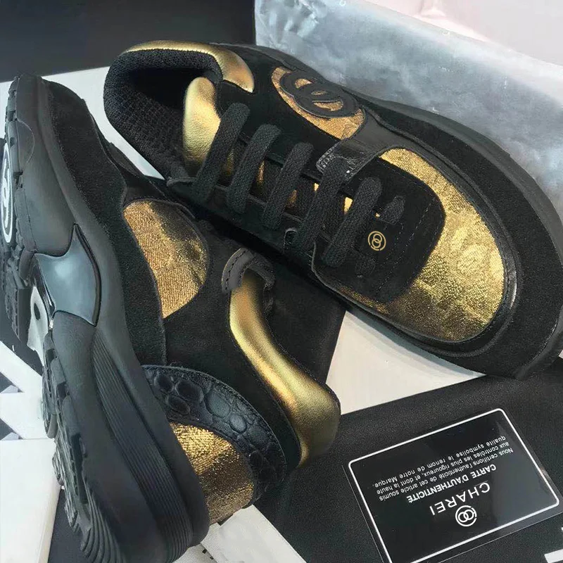 Модные кроссовки CHAREI женская обувь последняя версия кожаный топ роскошное