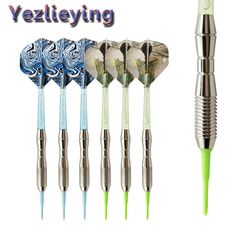 

3PC Professional Дартс 17g безопасности мягких дартс, электронные мягкие дартс для профессионального соревнования по дартс в помещении
