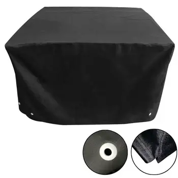 

New Waterproof Heavy Duty Furniture Cover Rattan Cube Rain Dust Outdoor Garden Black Color Dustproof-Cover Chair Furniture