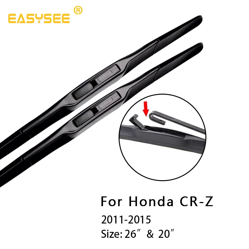 Лобовое стекло автомобиля стеклоочистителей для Honda CR-Z CRZ 2"& 20" 2011 2012 2013
