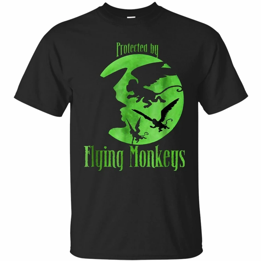 

Flying Monkeys Shirt Wizard Of Oz Wicked Witch Black T-Shirt Size S-3Xl Popular Tagless Tee Shirt