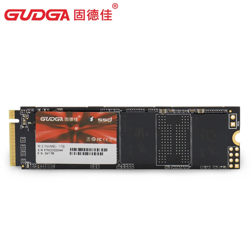 Твердотельный накопитель GUDGA M.2 22х80 мм PCIE NVMe 512 ГБ внутренний жесткий диск m2 PCI e nvme