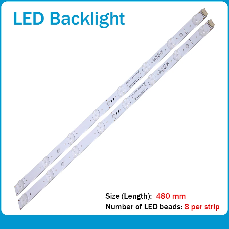 LED backlight strip 8 lamp for LG 49 inch TV LC490EQE ssc slimdrt 49sk85 36B SSC 1