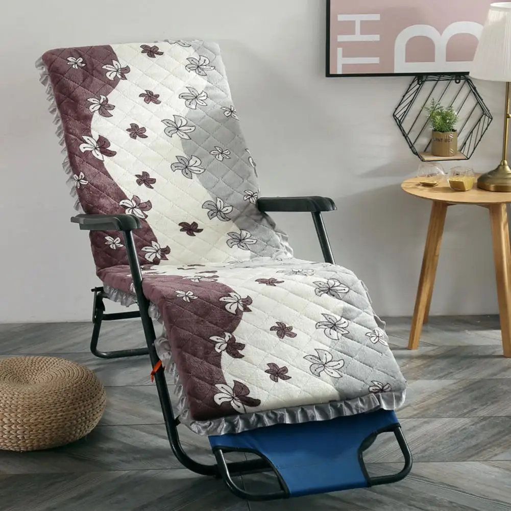 Lounge для отдыха кресло-качалка подушки мягкие длинные коврик для Подушка на стул шезлонг кресла пляжная подушка для кресла, дивана Коврик для пола