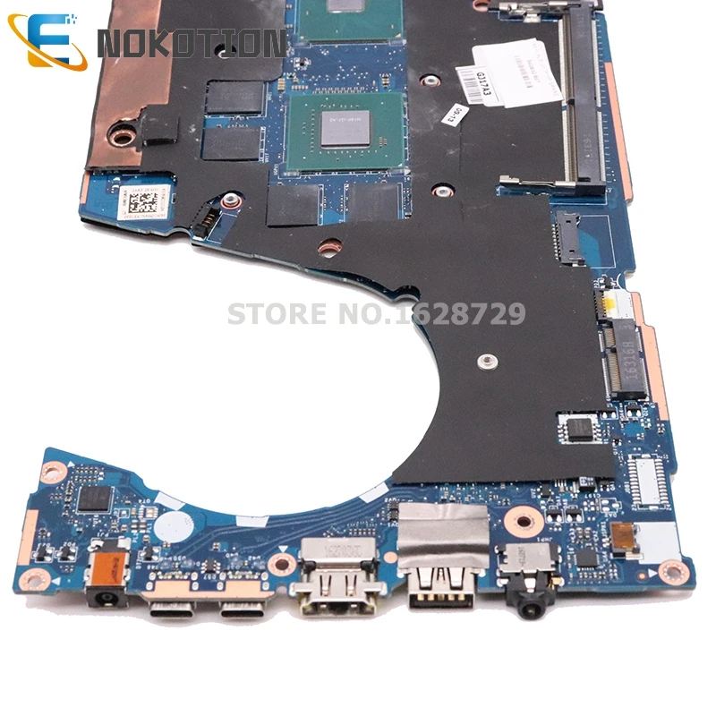 incredible  NOKOTION 840932-601 840932-001 For HP Zbook 15 G3 Laptop Motherboard APW5U LA-C401P SR2FU I7-6820HQ