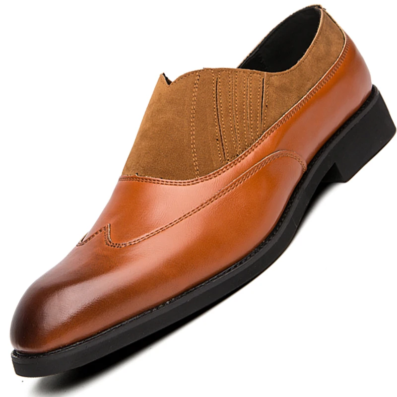 Social Shoe/мужские слипоны; мужские кожаные туфли в итальянском стиле; мужские элегантные туфли на плоской подошве; вечерние модельные туфли; обувь для фитнеса; цвет коричневый, черный, серый