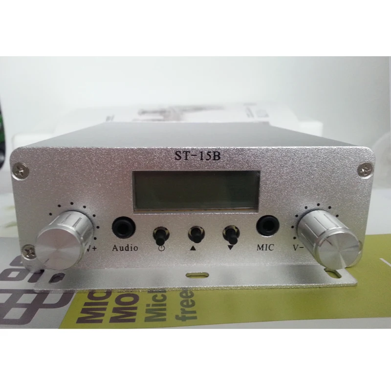 1 5 Вт/15 Вт fm передатчик для вещания стерео PLL FM радио радиостанция с 87 МГц 108