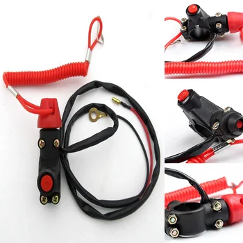 

Universal Motor Switch Outboard Lanyard Emergency Start Kill Motorcycle On Off Safety Stop ATV Automobile Parts
