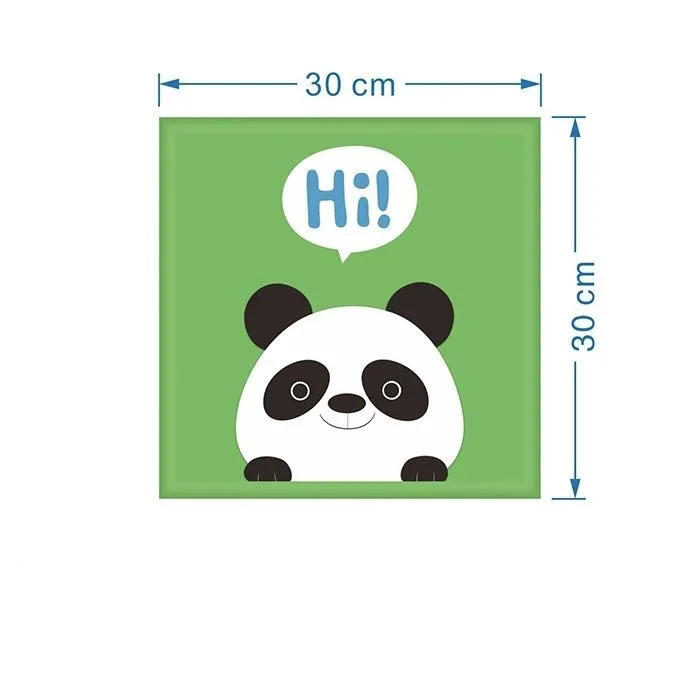thumbnail image 1 of Pegatinas de pared con dibujos de animales en 3D, estéreo, anticolisión, cabeceros, bolsa suave, decoración de tatami, habitación de niños, cabecero de cama 135, 1 of 5