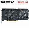 XFX Video Card RX 480 4GB 256Bit GDDR5 Graphics Cards for AMD RX 400 series VGA Cards RX480 DisplayPort 570 580 480 Used ► Photo 1/6
