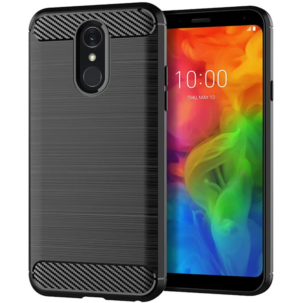 Per Lg Q7 Custodia Custodia Protettiva Antiurto In Silicone Tpu Completo Di Lusso Per Lg Q7 Plus Q 7 Custodie Protettive Per Telefono Lgq7