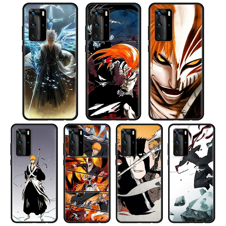 Bleach Ichigo Kurosaki Anime Phone Case for Huawei Y7 2019 Y6 Y9 Y6p